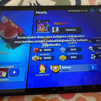 Brawl Stars Ayrılan Arkadaşımızın Kulübe Geri Gelememesi