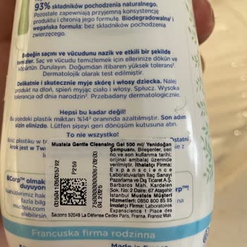Mustela Bebek Şampuanı Cayır Cayır Yaktı.