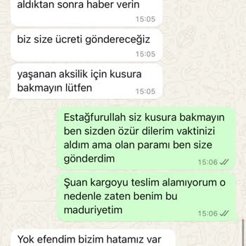 Gavanna Çift Ödeme Talebi Ve İletişim Sorunu