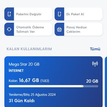 Turkcell Hotspot Paketi Mobil Paketten İnternet Düşüyor