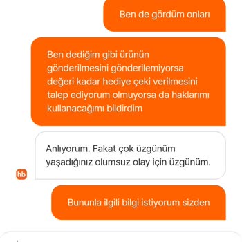 Hepsiburada Tedarik Sorunu İptal Edilen Ürün