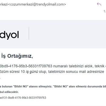 Trendyol Express Kargo Mu Kaybetti.