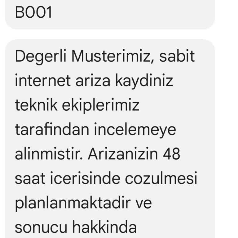 Türk Telekom Müşteri Memnuniyetsizliği İle Mağdur Edilmektedir.