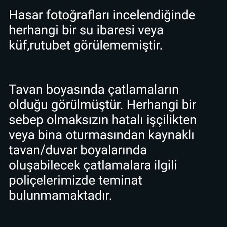 Axa Sigorta Hasar Ödememe Konusu