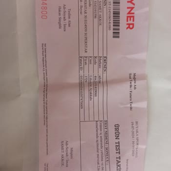 Boyner Adidas Ayakkabıdaki Kusuru Garanti Kapsamına Almamaktadır.