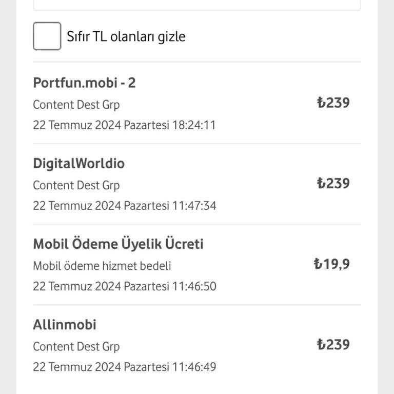 Allinmobi Vizyon Elektronik İznim Olmadan Abonelik Ve Para Çekilmesi
