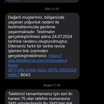 Dijital Kurye Vodafone Sim Kart Teslimatı