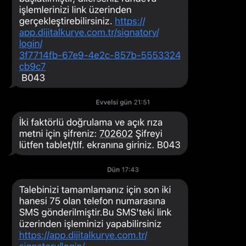 Dijital Kurye Vodafone Sim Kart Teslimatı