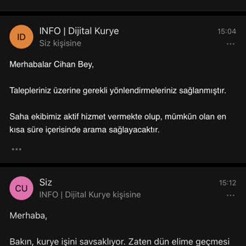 Dijital Kurye Vodafone Sim Kart Teslimatı