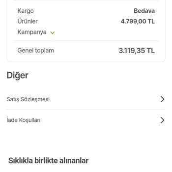 Hepsiburada Ürünümün İptaline İzin Verdi