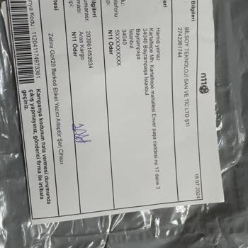 N11 Elektronik Ürün Sorunu