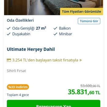 Tatil Sepeti Farkı İade Et