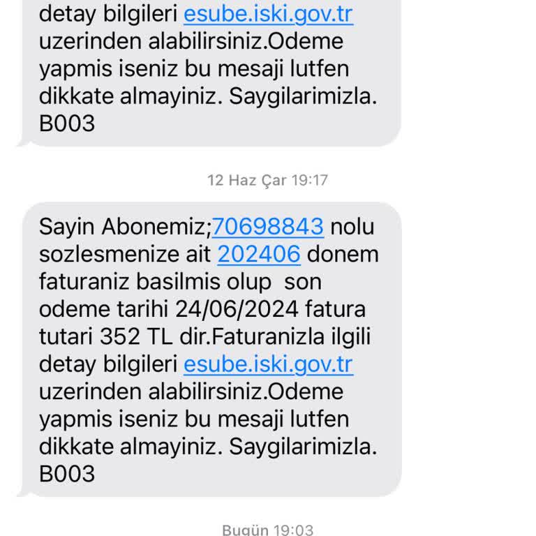 İSKİ Faturam İki Katı Geldi