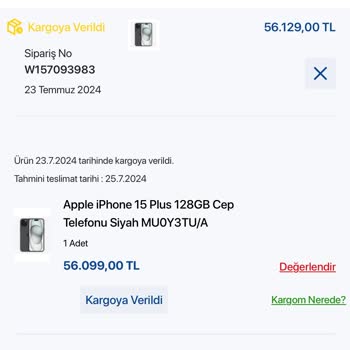 D&R Siparişimi Teslim Etmiyor