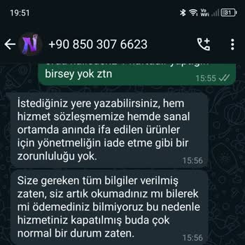Nacsshost Makine Arızası Ve Yetersiz Müşteri Hizmeti