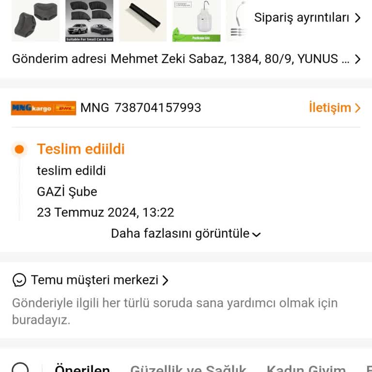 Temu Geç Teslimat Ve Kredi Sözü Tutulmayan Alışveriş Deneyimi