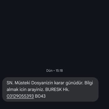 BURESK HUKUK (SMS) Buresk Hukuk SMS