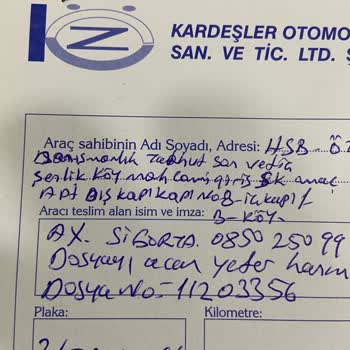 Axa Sigorta Ve S***** Ekspertiz