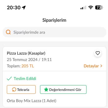 PizzaLazza Kasaplar Şubesindeki Rezil Paket Servis Hizmeti