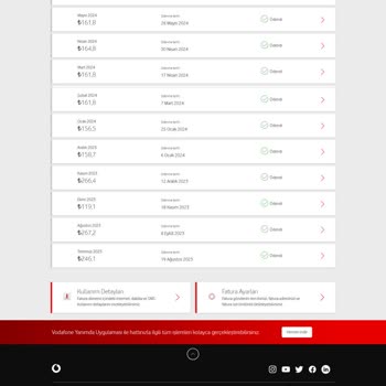 Vodafone Tarife Aşımı Şikayet