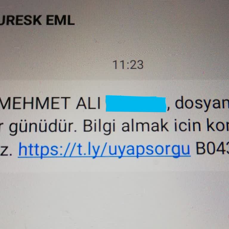 BURESK HUKUK (SMS) Buresk Eml Şikayet