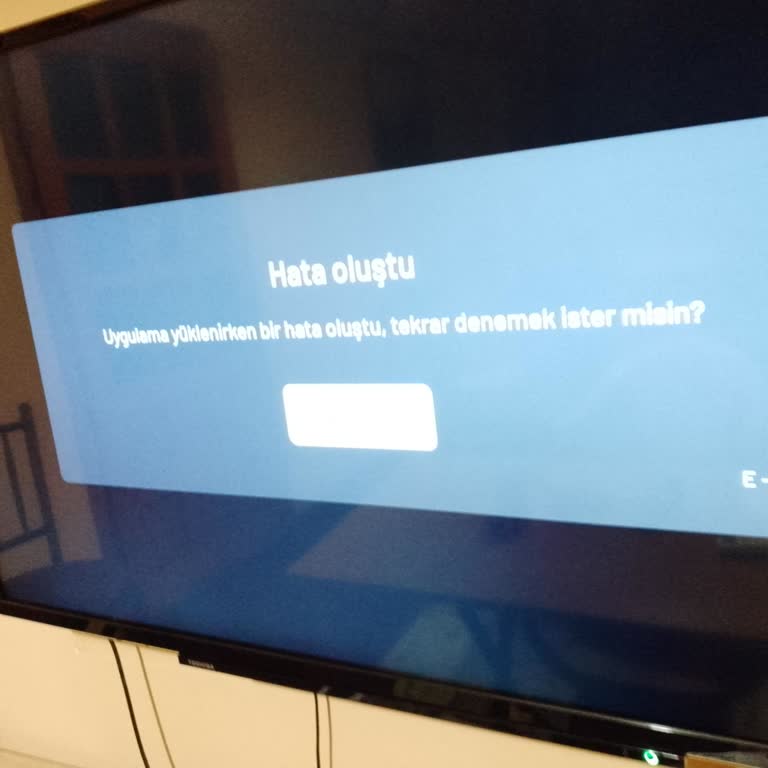 TV'de Blutv Sürekli Hata Veriyor Düzeltir Misiniz