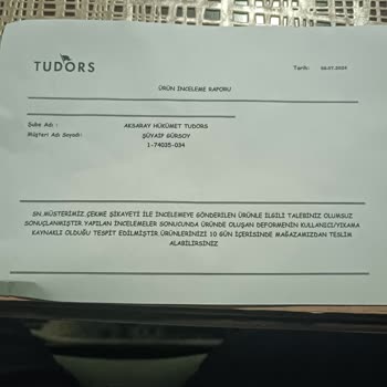 Tudors Gömleklerinin Kalite Sorunu Ve Müşteri Hizmetleri Eksikliği