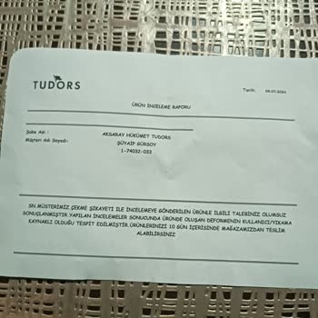 Tudors Gömleklerinin Kalite Sorunu Ve Müşteri Hizmetleri Eksikliği