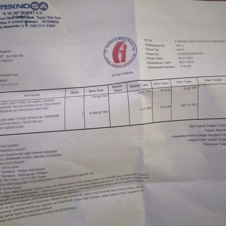 Tecno Mobile Telefonum Şarj Olmuyor