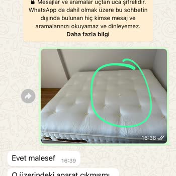 Bambi Yatak Bambi 23 Bin Lira Verdiğim Yatakta Yaşadığım Mağduriyet