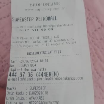 SuperStep 4 Ay Giydiğim Ayakkabı Yırtıldı