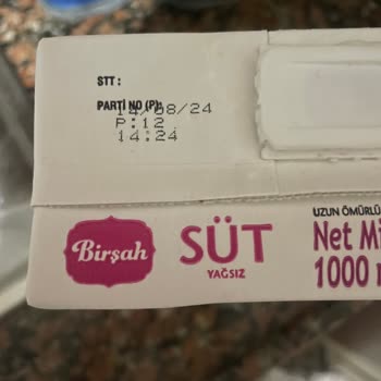 A101 Sütler Bozuk Çıktı