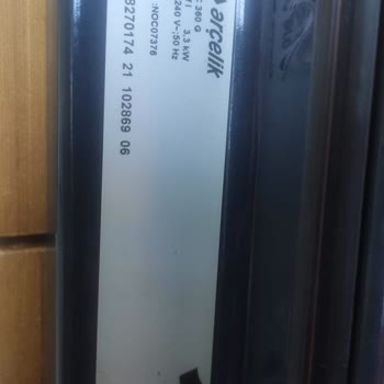 Arçelik Afc 360 G Gövde Kısmında Emaye Sorunu