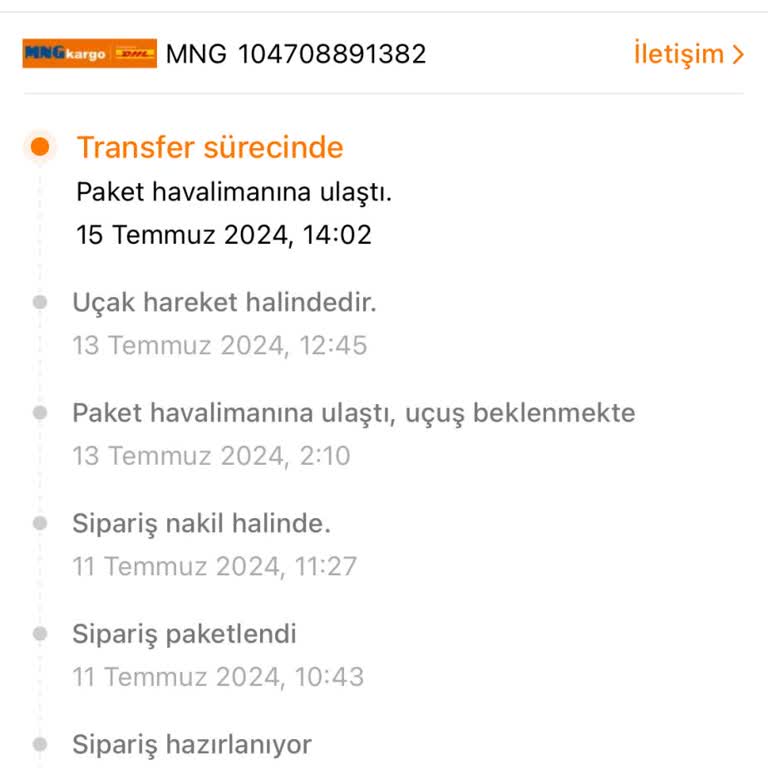 MNG Kargo Siparişim Neden Havalimanında Bekliyor?