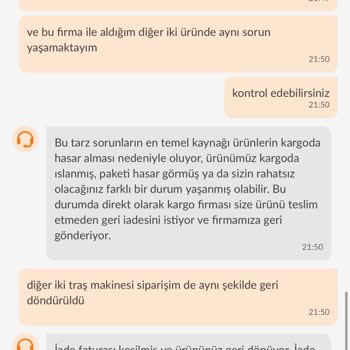 Trendyol Müşteri Mağduriyeti, Ürün Bana Ulaşmadan İade Edildi