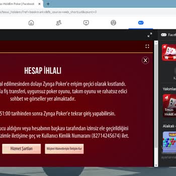 Zynga Poker Hesap İhlali