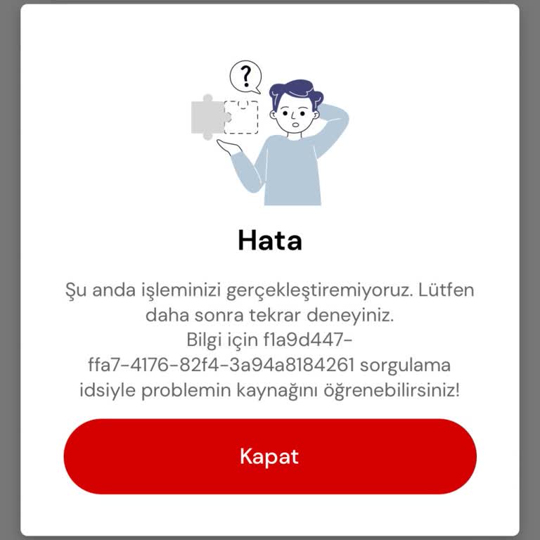 Passolig İşlem Hatası Veriyor