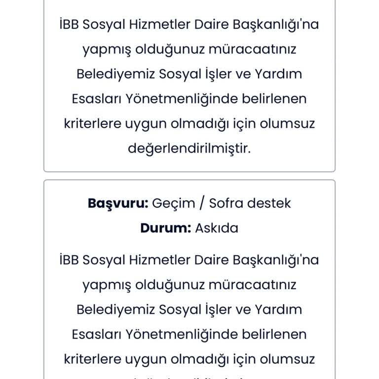 İBB - İstanbul Büyükşehir Belediyesi Yenidoğan Ve Sofra Desteği İkisi De Askıda