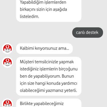 Vodafone Müşteri Hizmetlerine Ulaşma Sorunu