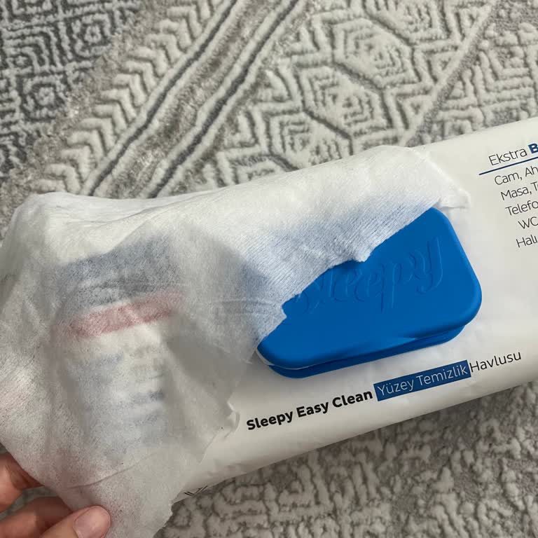 Sleepy Temizlik Havlusu Kesilmiş Çıktı