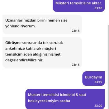 Getir Su Şikayeti