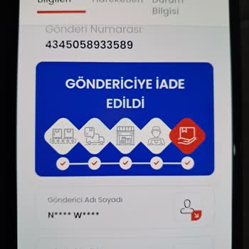 Aras Kargo Ordu Duru Göl Şikayetçiyim