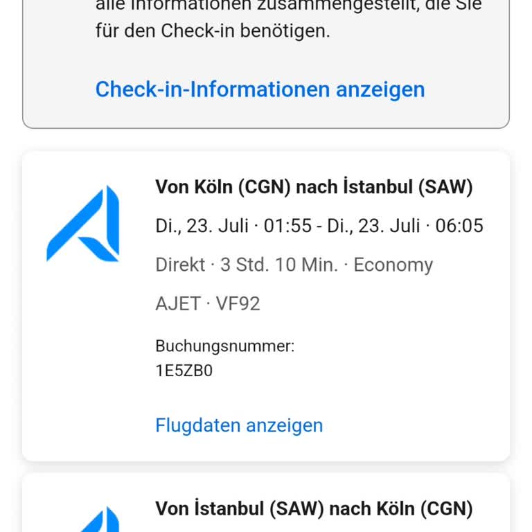 AJet Diebstahl am Flughafen Köln/Bonn habe meine Pässe verloren und konnte nicht fliegen