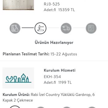 Vivense.com Üzerinden Yapılan Alışveriş Teslim Sorunu