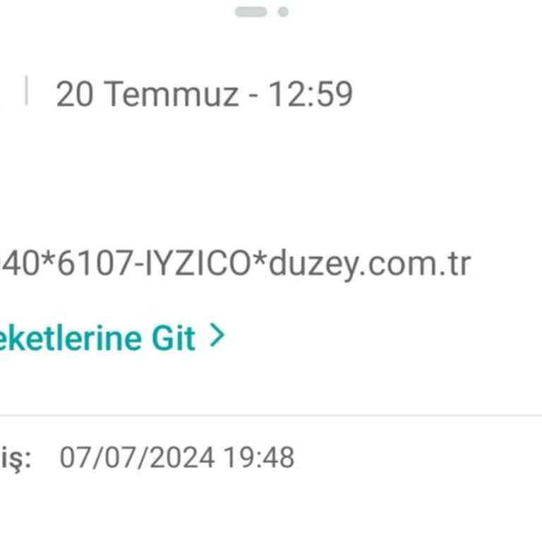 Iyzico Paramı Çekti