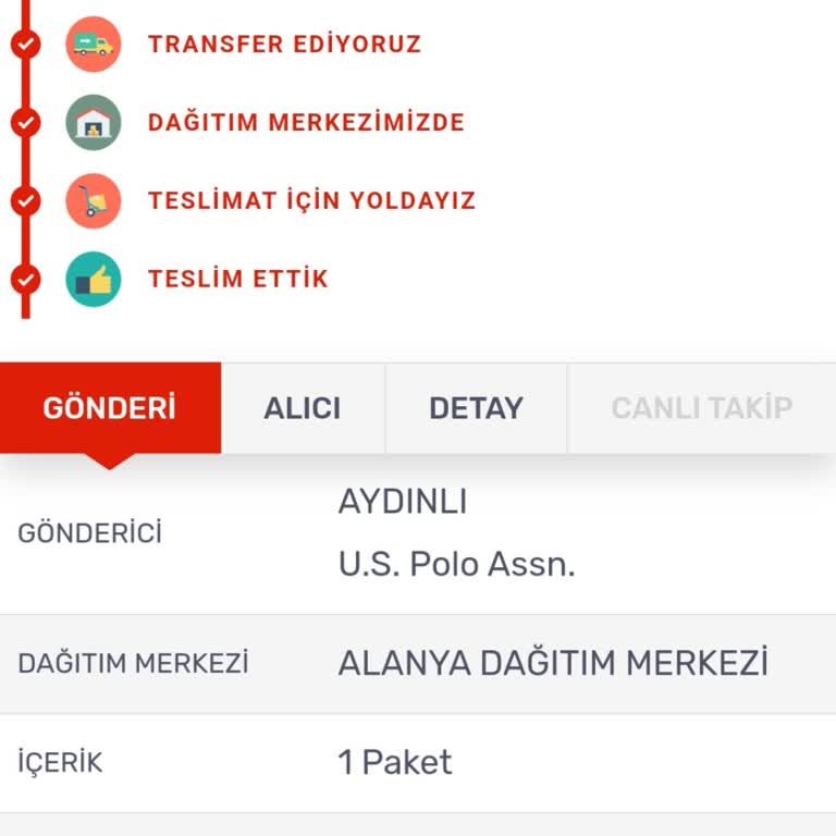 Kargomsende Kargomu Teslim Etmedi. Ancak Teslim Edildi Diye Gösteriyor