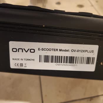 Onvo Scooter Pişmanlığı, Yerli Değil Yedek Parça Yok