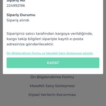 Dekorux Ürünleri Göndermiyor!