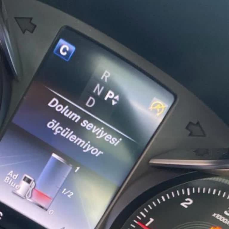 Mercedes 2016 Model C200 AdBlue Arıza Sorunu