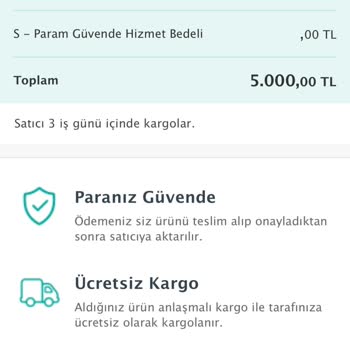 E-ticaret Marka Taklidiyle Dolandırıcılık Sahibinden Param Güvende İle Özel İlan Sonra Ürün Gelmedi